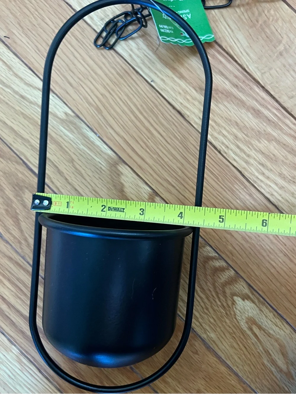 Ashland Black Hanging Metal container Halloween Duo